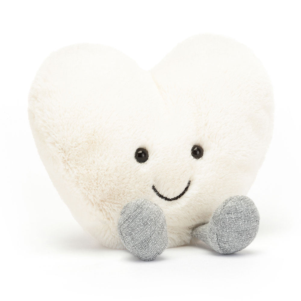 Jellycat Amuseables Cream Heart Little