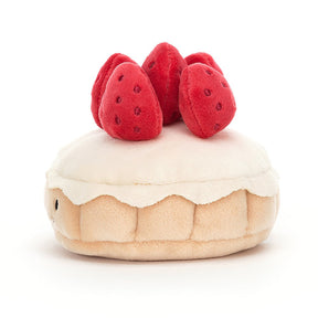 Jellycat Pretty Patisserie Tarte Aux Fraises