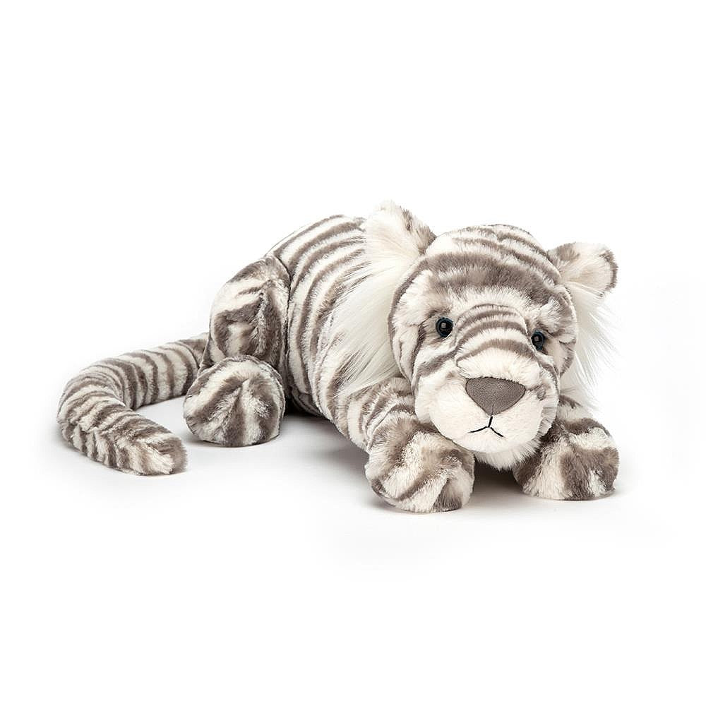 Jellycat Sacha Snow Tiger Really Big