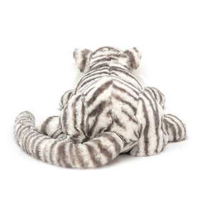 Jellycat Sacha Snow Tiger Little